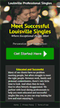 Mobile Screenshot of louisvilleprofessionalsingles.com